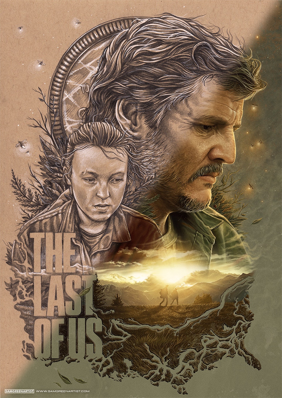 The Last of Us (HBO Series) - The Last of Us - From pencil to digital 🌿