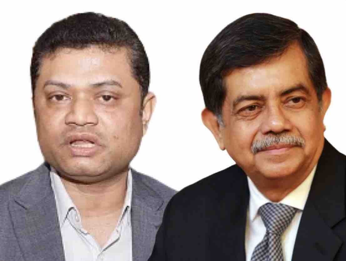 Jyotirmoy Barua (left) & Dr C R Abrar (Right)