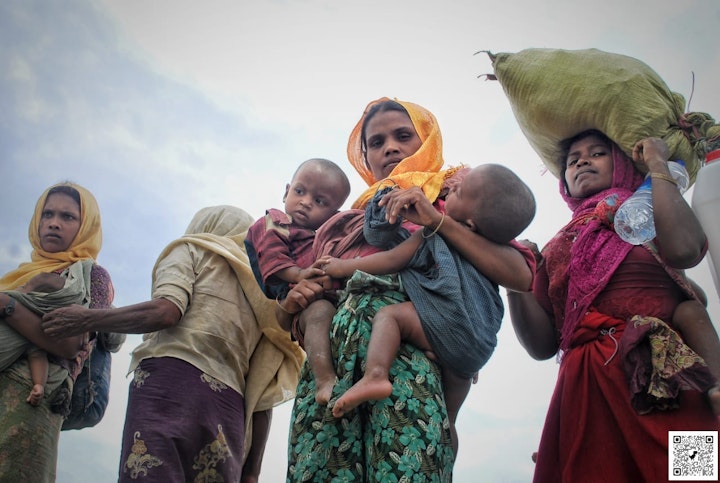 2017: Rohingya refugees arriving in Bangladesh by Abul Kalam
