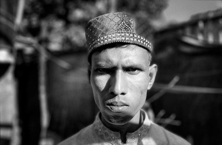 The happy groom :) 
Saddam Hossain is 29 years old and has been a refugee all his life. His parents came from Maungdaw in Rakhine State, Myanmar. Image by Mohammed Salim Khan.
