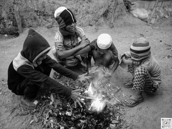 Winter in the Rohingya camps by Salim Ullah Armany
