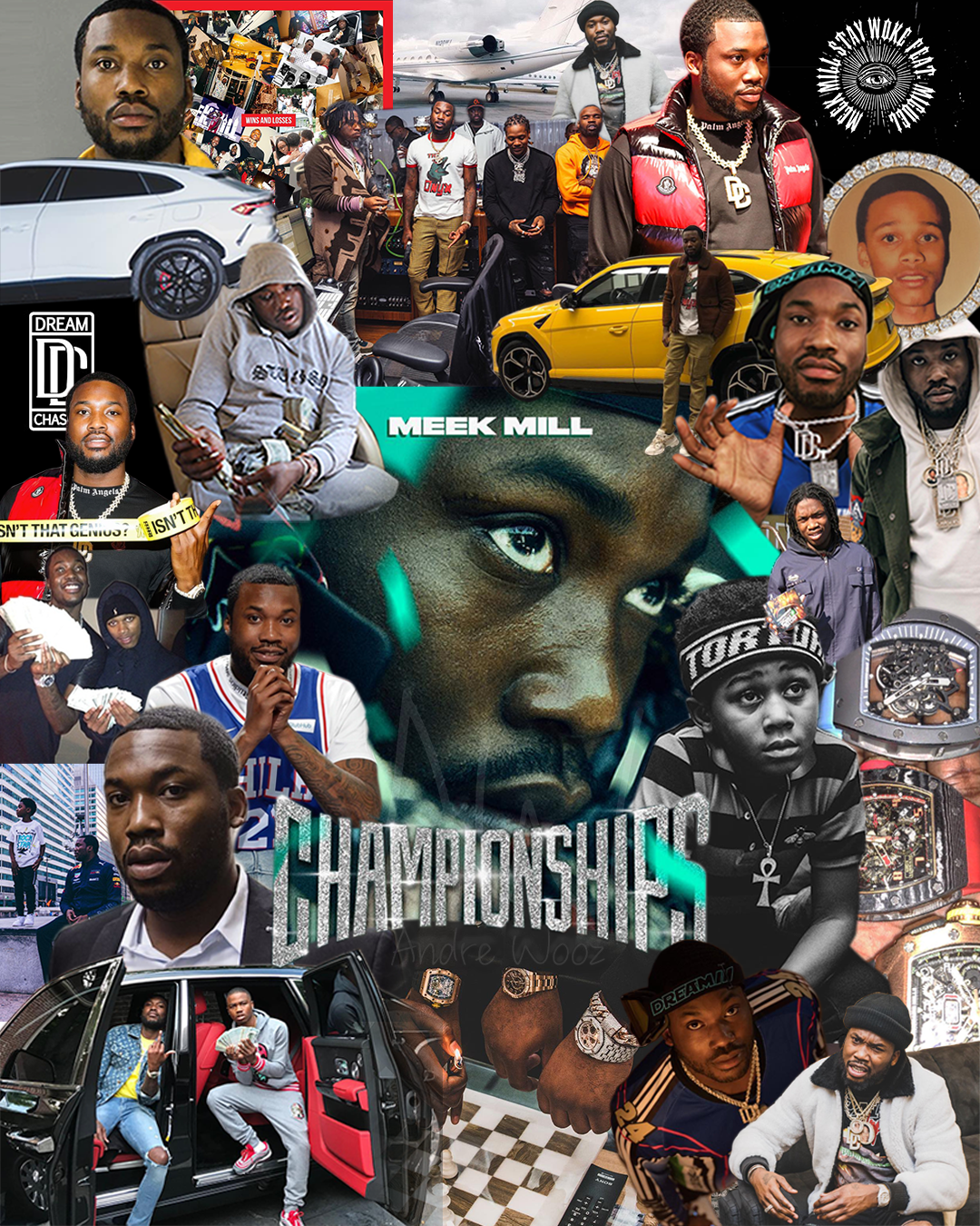 MEEK MILL | CHAMPIONSHIPS (Collage)