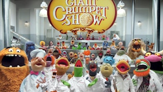Warburtons 'Giant Crumpet Show'