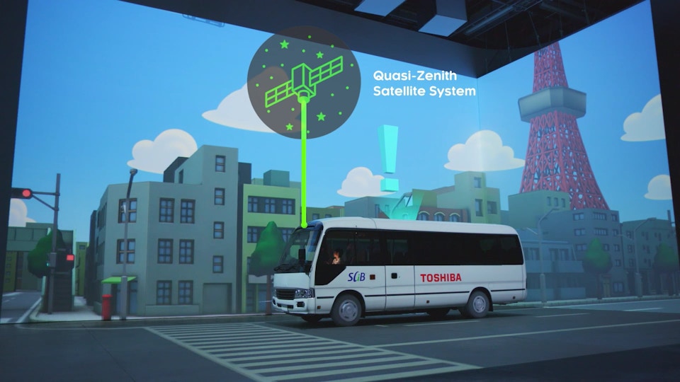 TOSHIBA Electric Bus Tours_Virtual Reality & Video Mapping