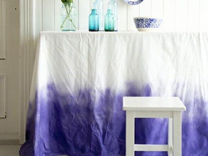 Ombre effect in interiors 