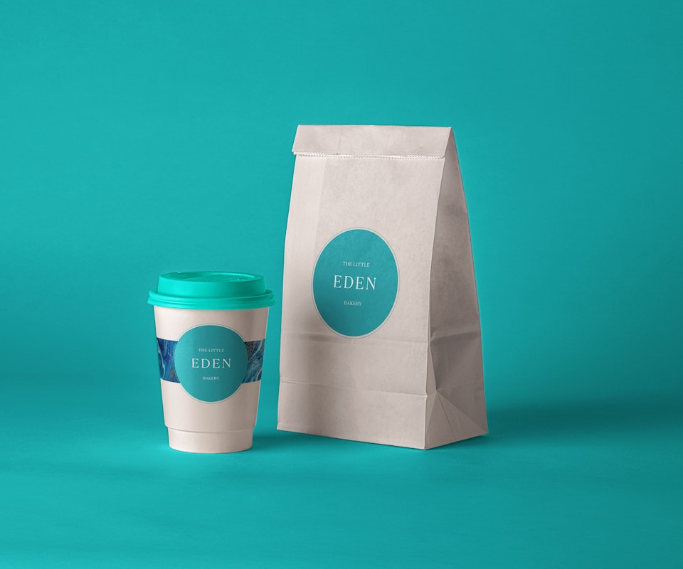 Download The Little Eden Bakery Branding Home