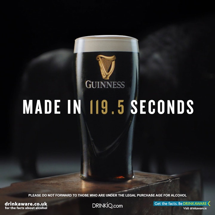 Guinness - Made In 119.5 Seconds Guinness - Made In 119.5 Seconds FARRIER