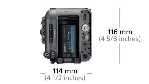 Sony FX6 dimensions