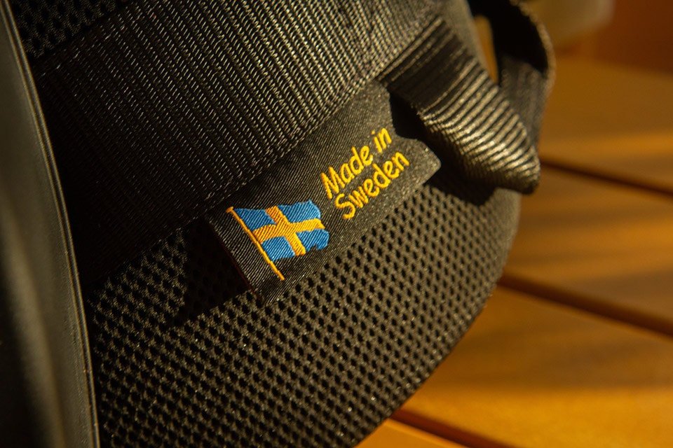 Proudly made in Sweden