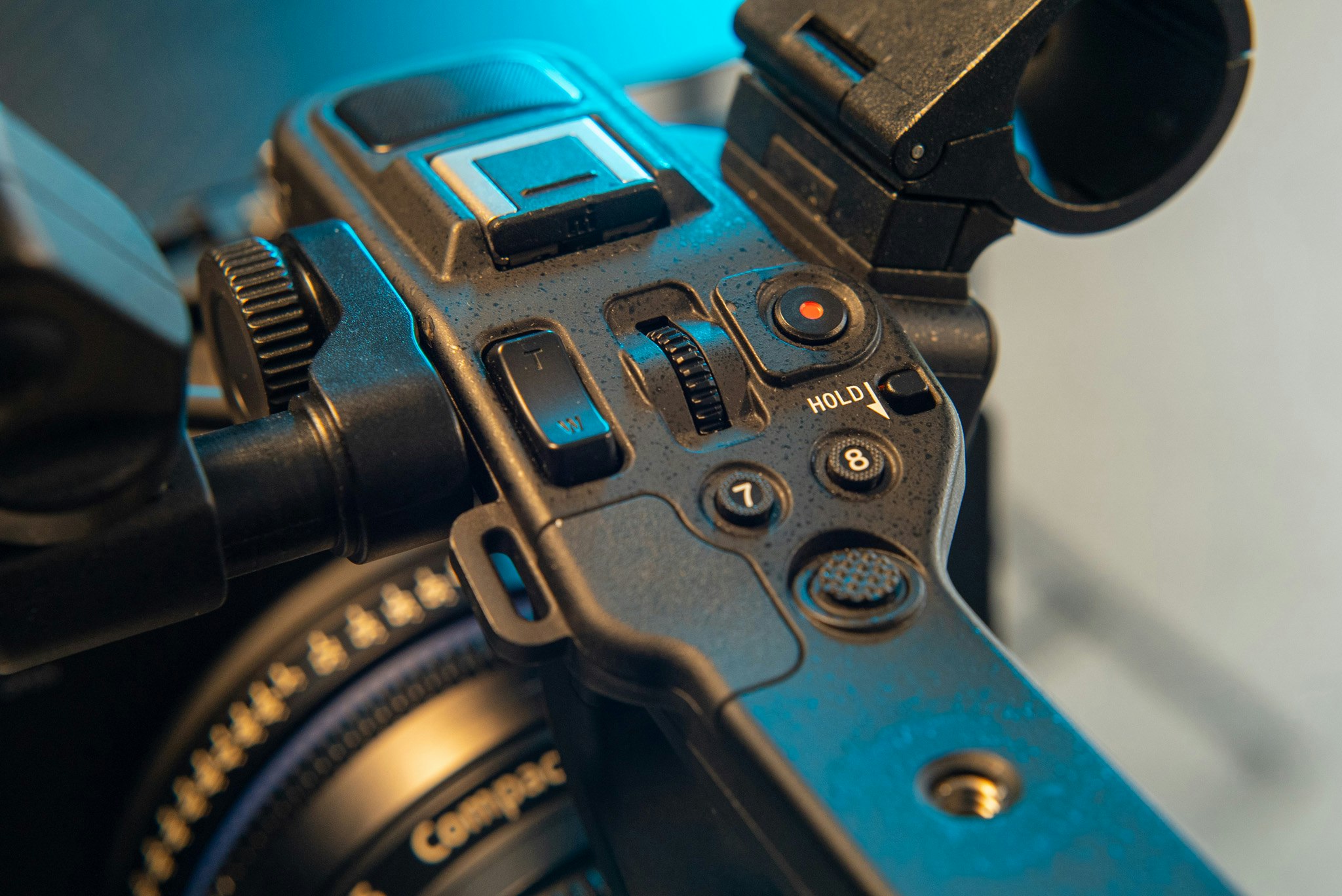 Sony Fx6 side handle with internal mic, assignable buttons and XLR inputs