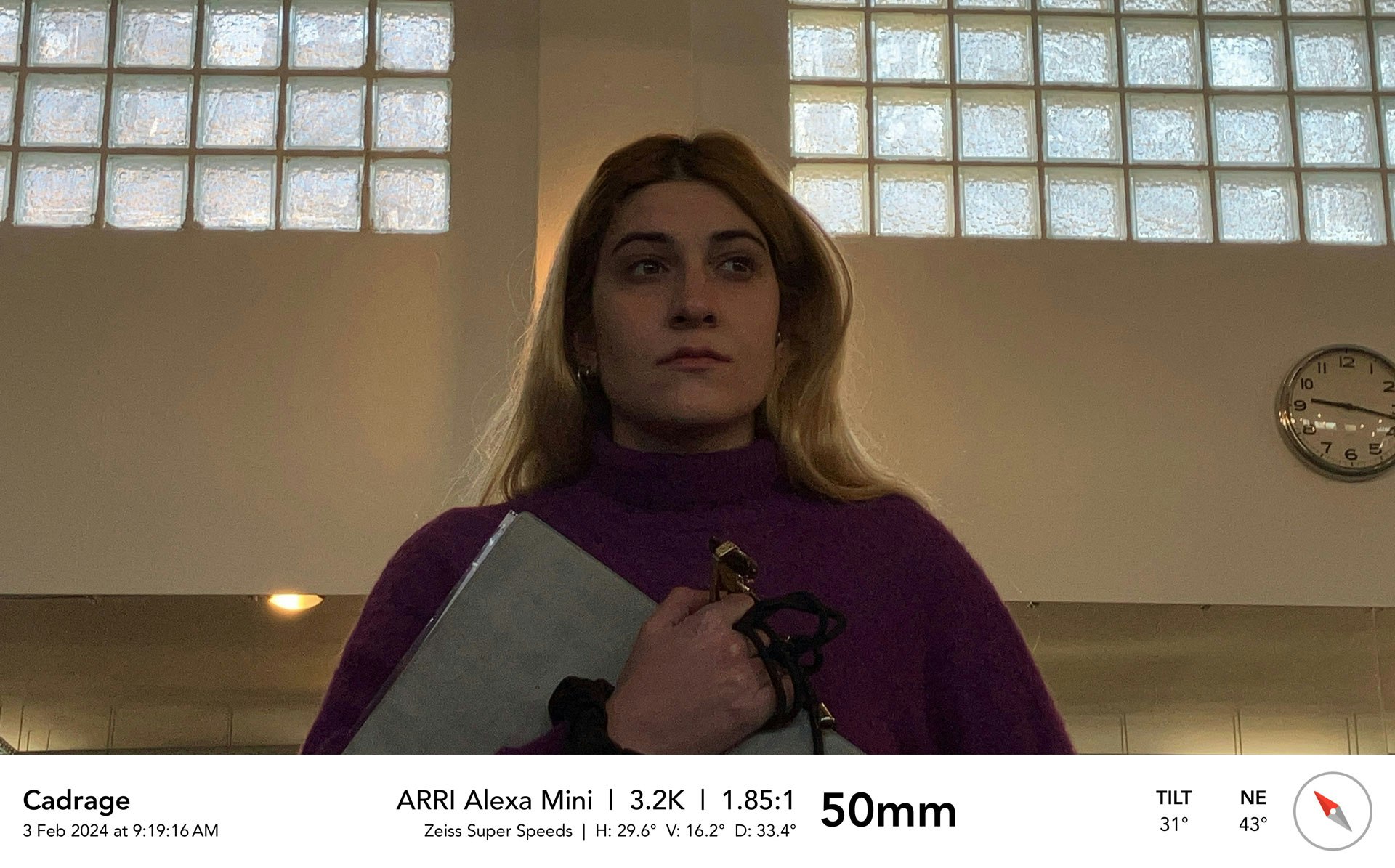 Πρόβα καδραρίσματος - ντεκουπάζ στη σχολή χορού