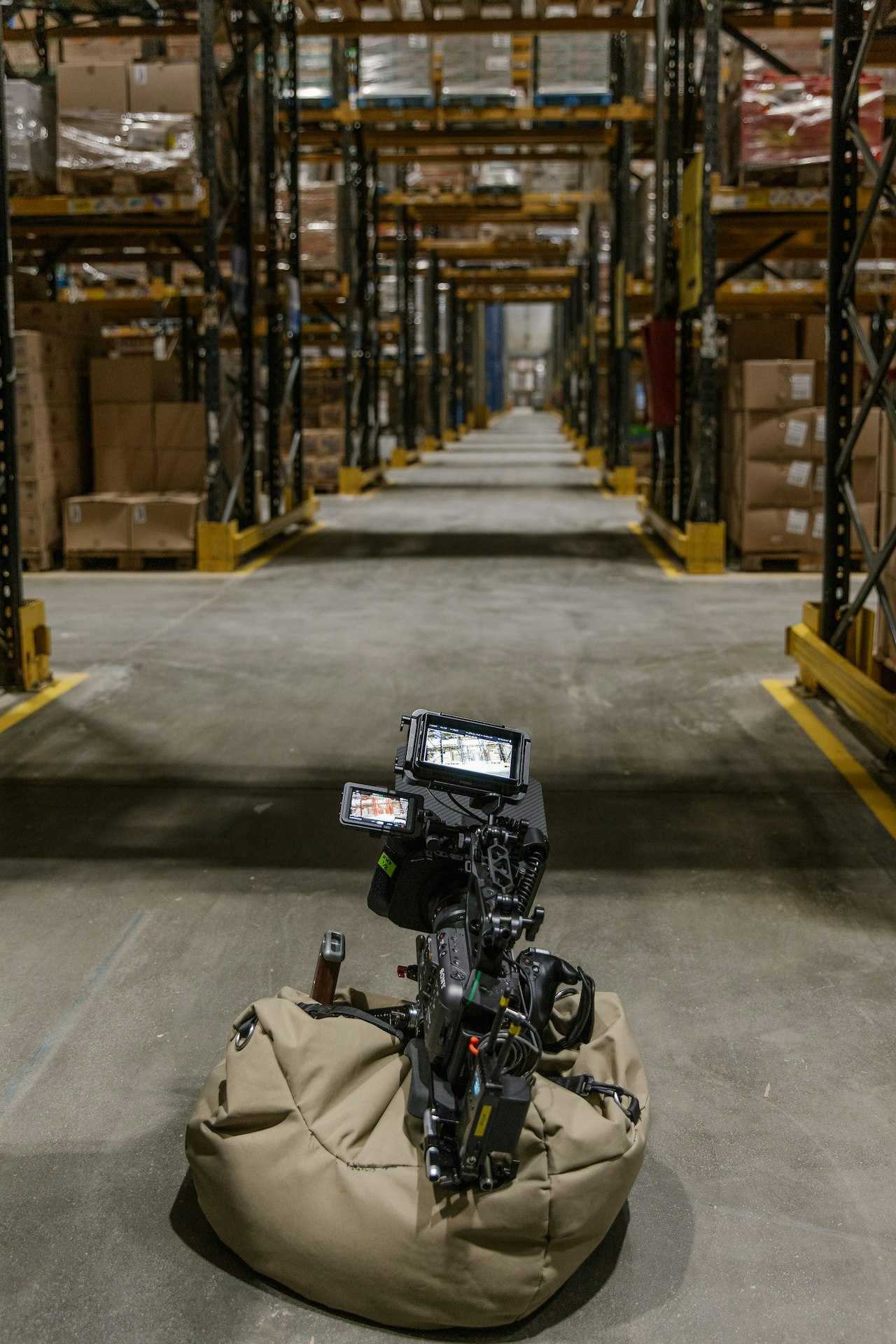 Sony FX6 on a saddle created by AC Vagelis Kasapakis. Photo by Nikos Katsaros