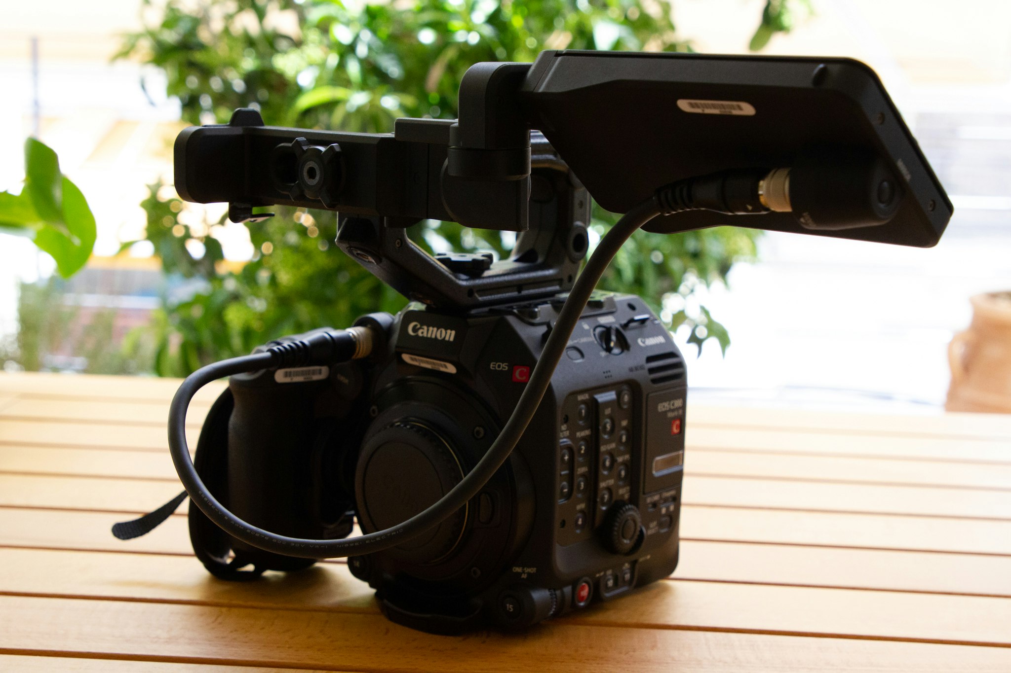 Canon C300mkIII minimal setup