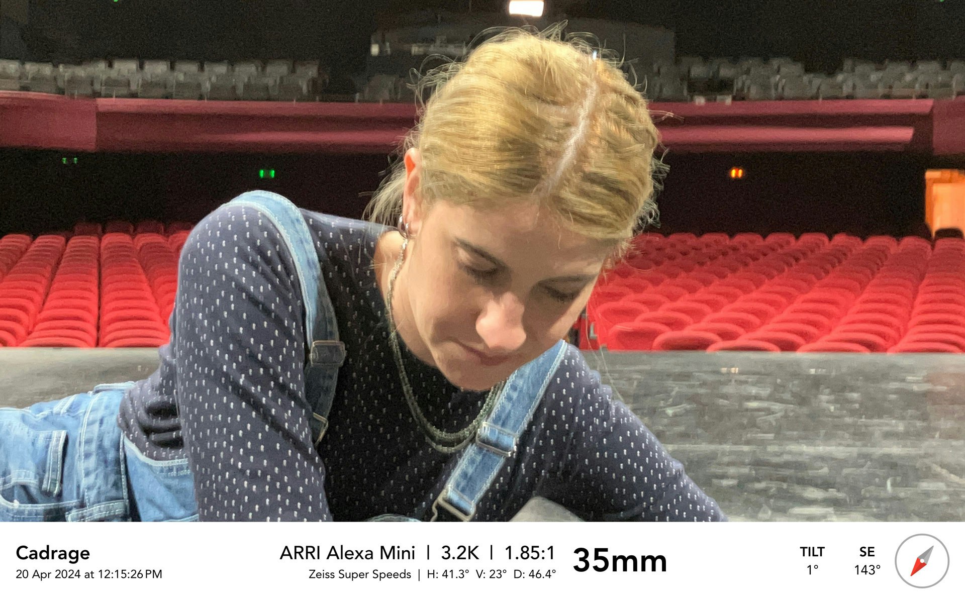 Πρόβα καδραρίσματος - ντεκουπάζ στη θεατρική σκηνή