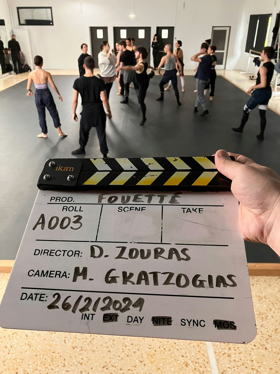 BTS photo στη σχολή χορού PalmTree MCA. Φωτο Μιχάλης Γκατζόγιας