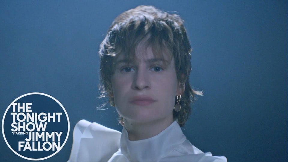 Christine and the Queens: I Disappear in Your Arms (The Tonight Show: At Home Edition)