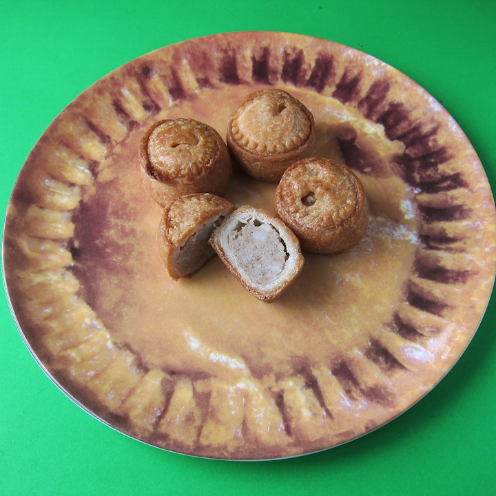 Own-brand product archive porkpies
