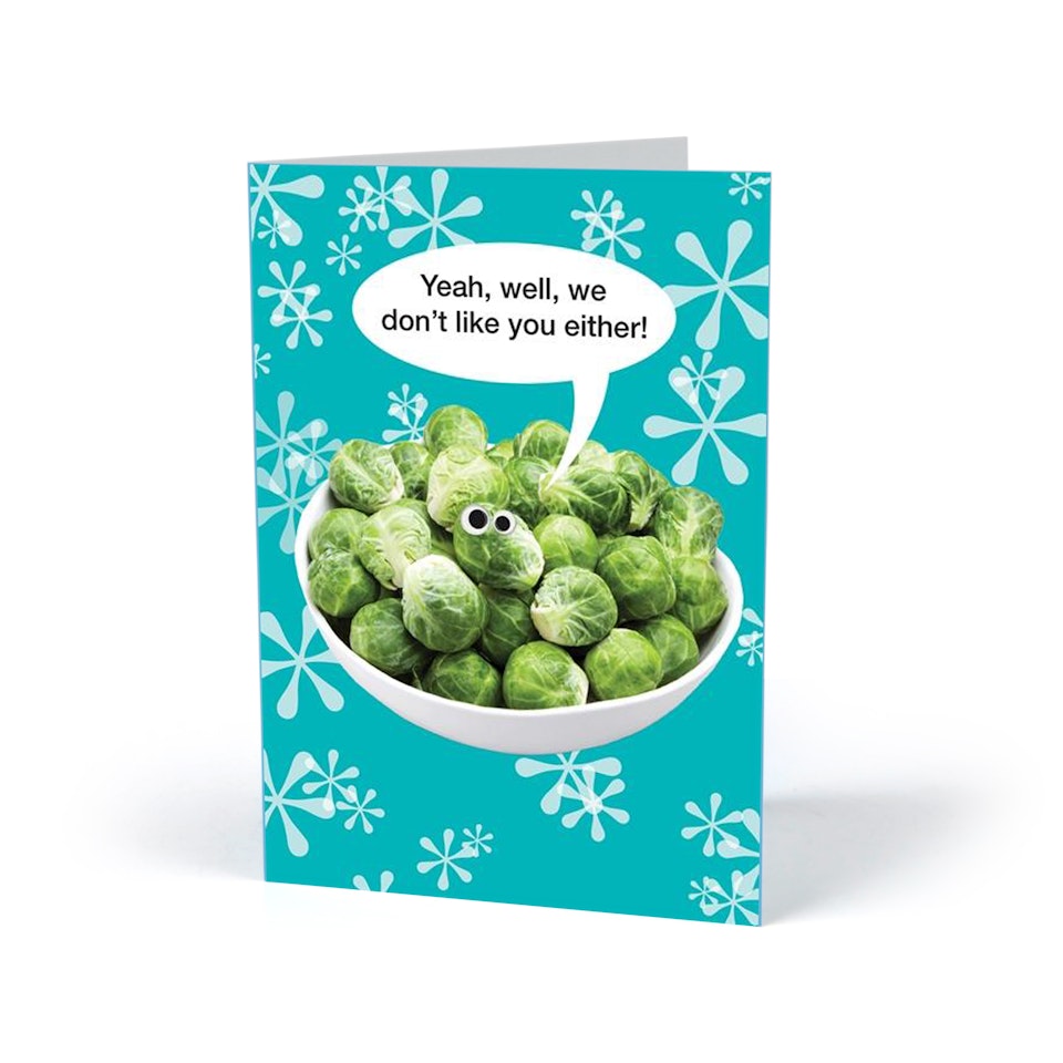 Kiss Me Kwik sprouts actual card
