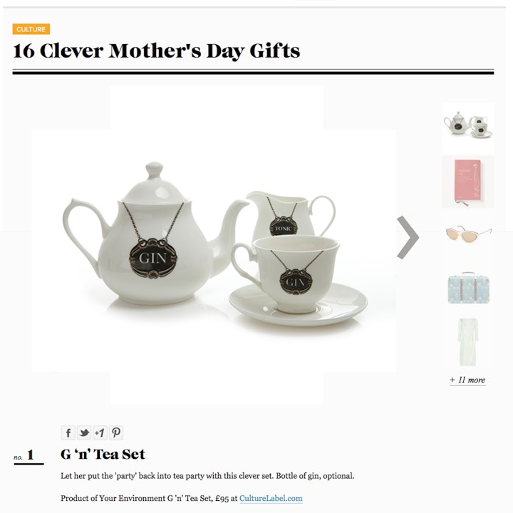 Press mother's day easy living website 