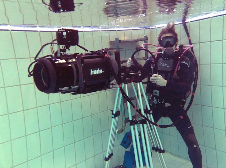 Underwater Roll Over Rig. Enables precise 360 degree Underwater Camera Housing movement; As used on the TAG Heuer - Aquaracer commercial (see Featured Work).