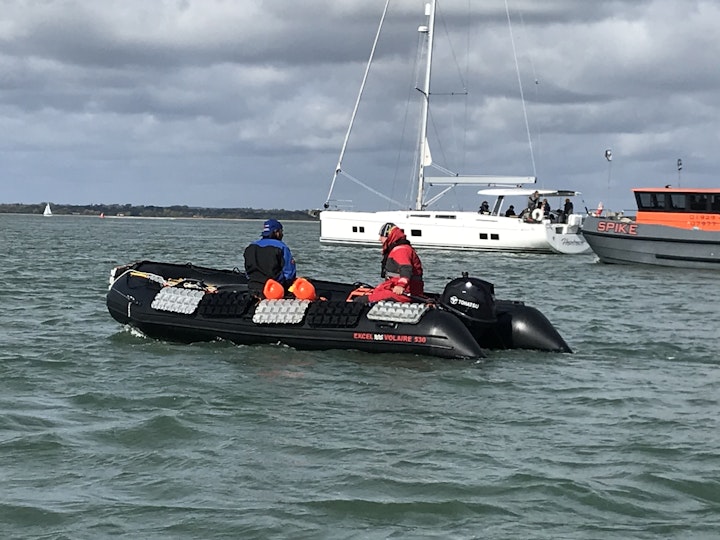 Large Safety Boat (SIB) in the Solent