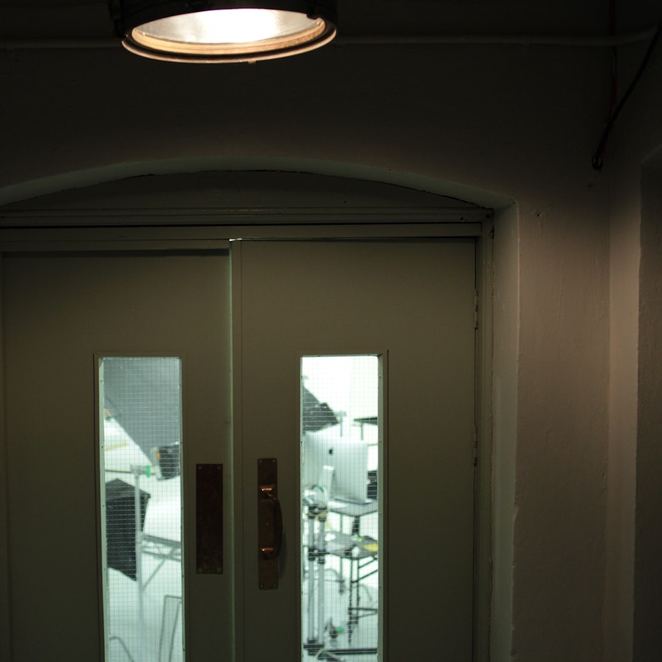 Cross Street Studio - Interior entrance doors