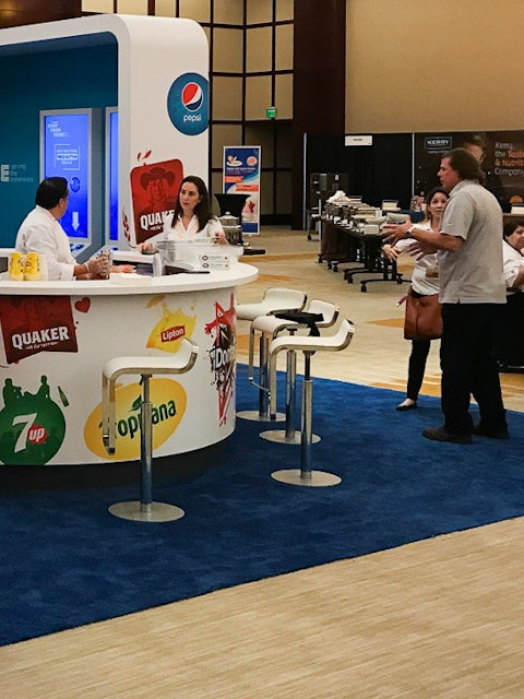 PEPSICO STAND - BURGER KING CONVENTION