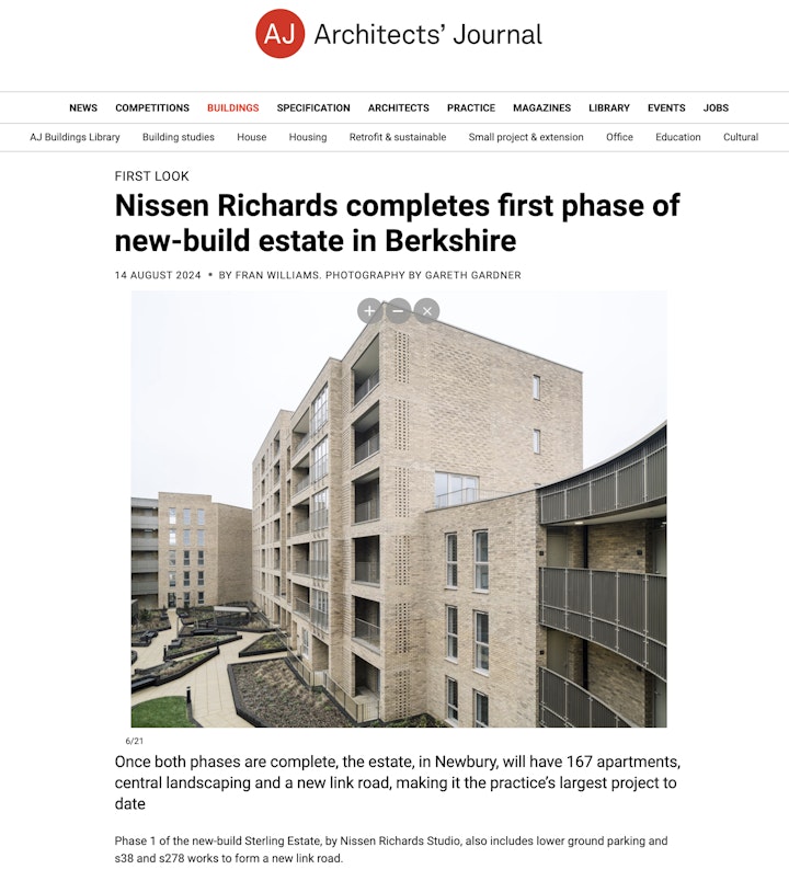 AJ publishes Newbury housing
