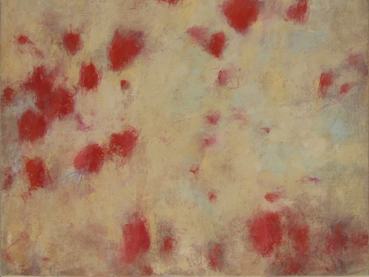 Bote ohne Botschaft, 2018 #3, Temperafarbe auf Leinen, 56 x 62 cm
