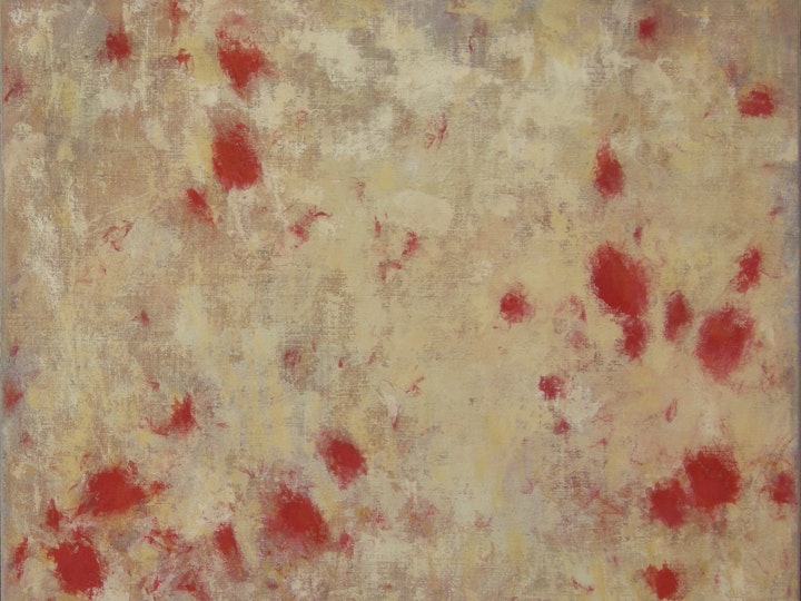 Bote ohne Botschaft, 2018 #1, Temperafarbe auf Leinen, 56 x 62 cm