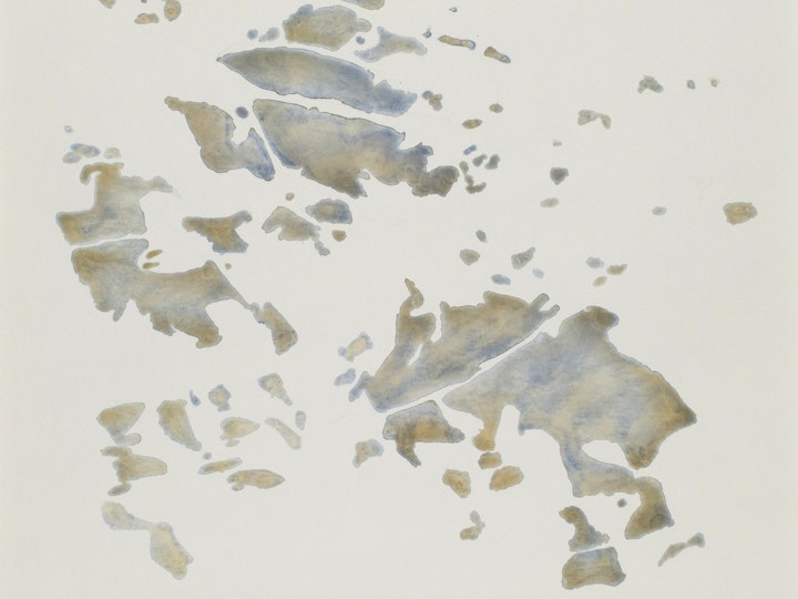 Esquisse d'air, 1809 #12, Aquarell, 30 x 30 cm