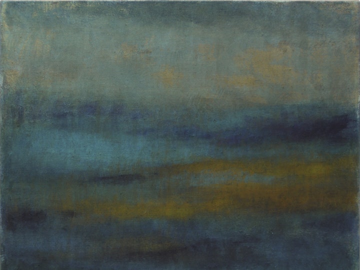 Slant of Light, 2020#08, Tempera auf Leinen, 56 x 69 cm
