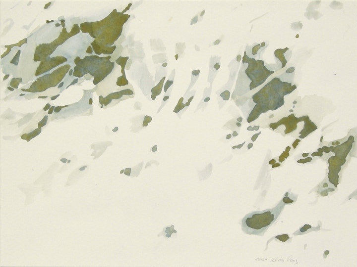 Esquisse d'air, 1809 #4, Aquarell, 24 x 32 cm