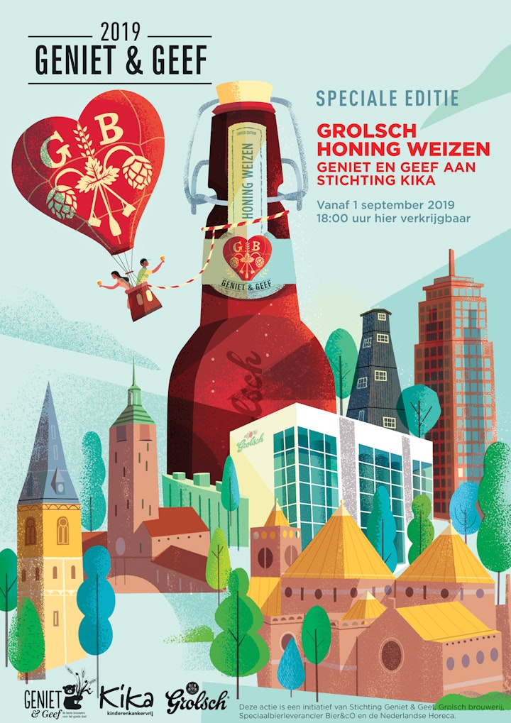 Grolsch beer poster 2019