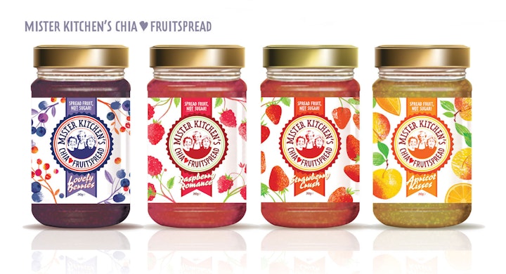 Chia spread labels mock up