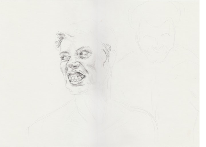 People - Expression - 2020 - Pencil on Paper - 30 x 42 cm A3