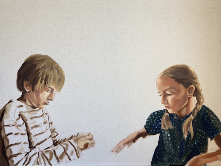 Pairs - Elias and Saskia - 2020 - Oil on Canvas - 80 x 60 cm