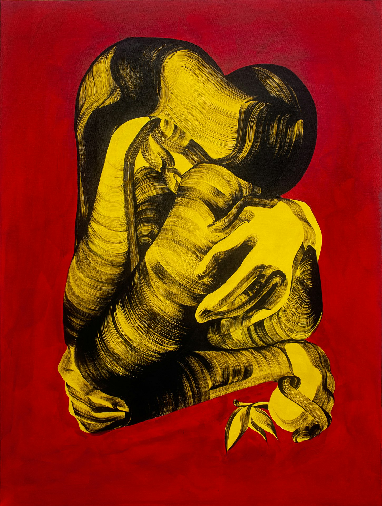 Wrath over Adam and Eve - Acrylic paint on stretched canvas
76.5 x 101 cm (30 x 40 inches)
£2,500