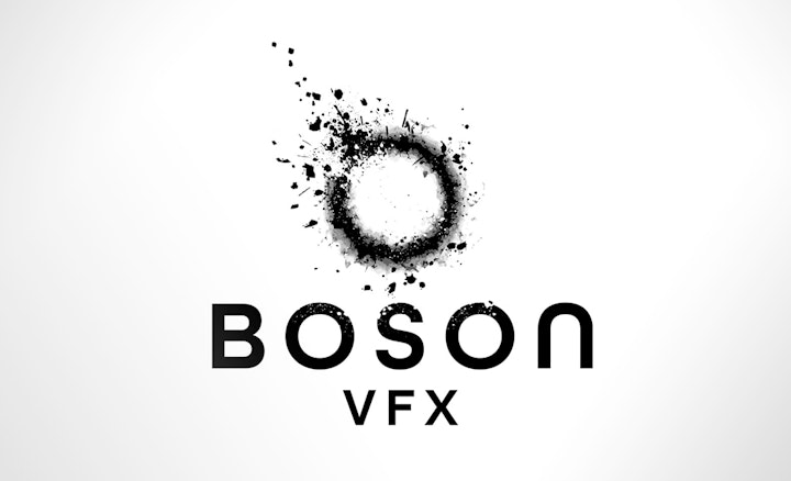 Boson VFX - Boson VFX identity – b/w