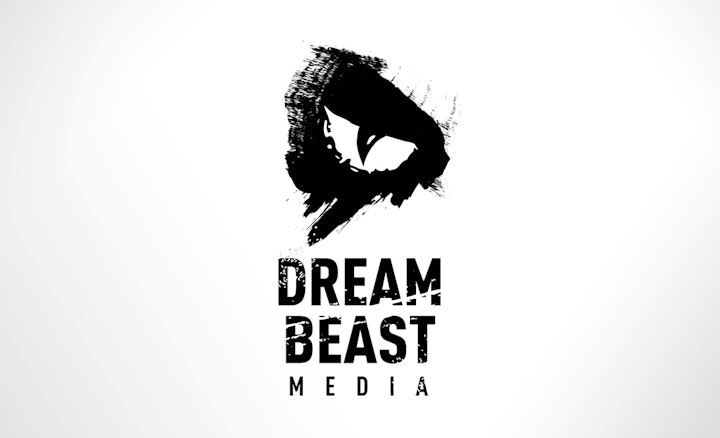 Dreambeast Media - Dreambeast Media identity – static, b/w