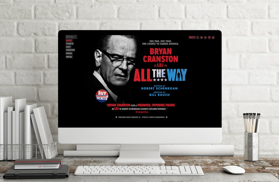 ALL THE WAY + THE GREAT SOCIETY CAMPAIGN