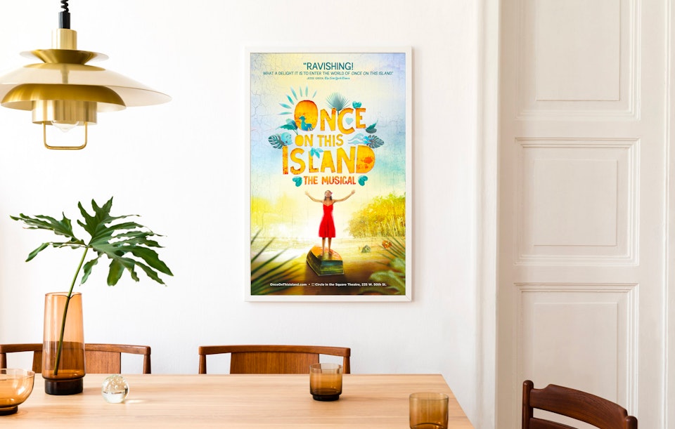 ONCE ON THIS ISLAND - KEY ART