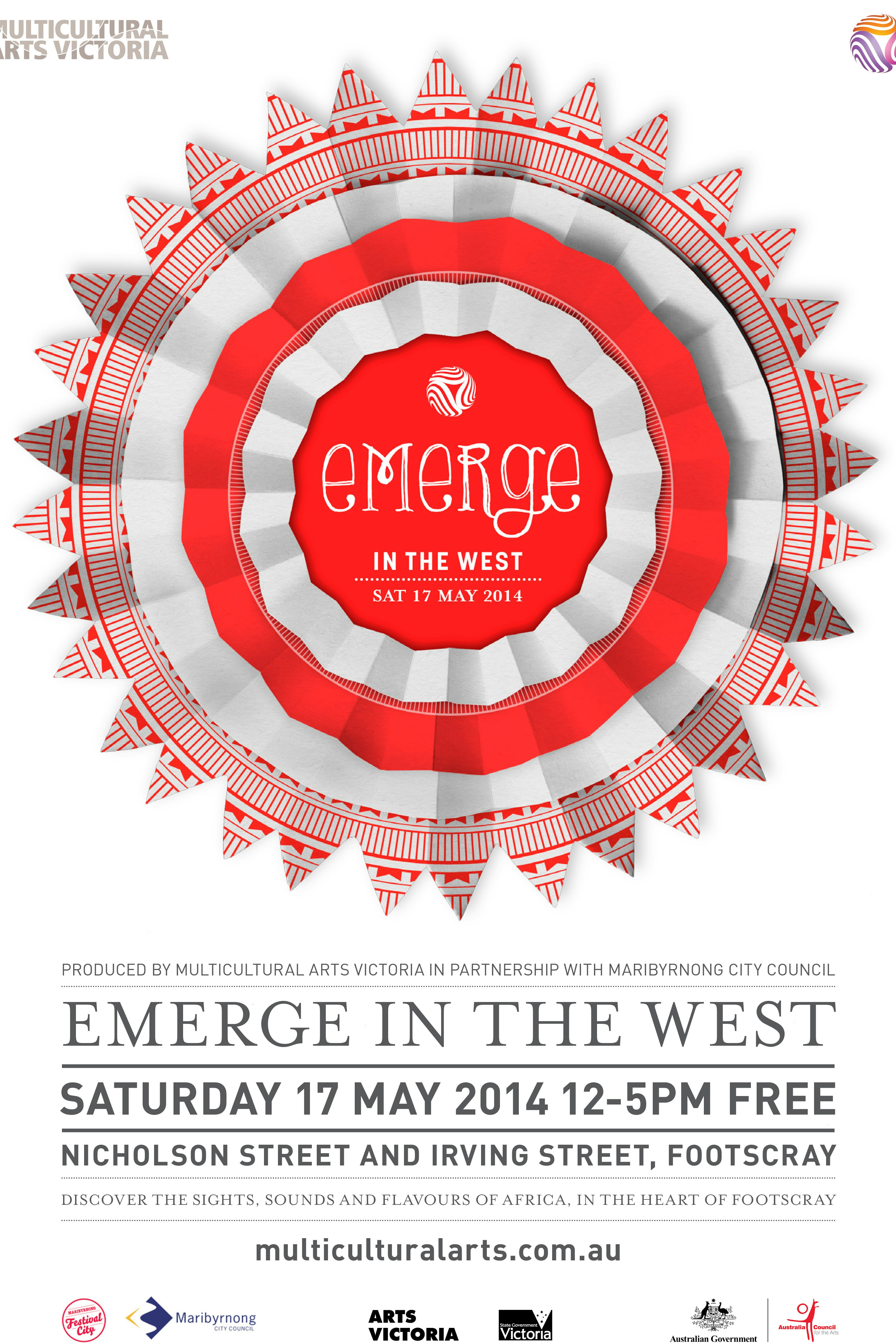 MULTICULTURAL ARTS VICTORIA: Emerge in the west Exhibition