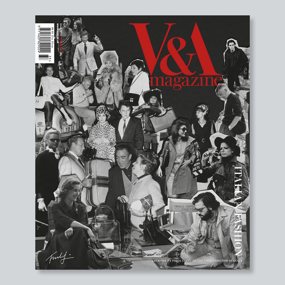 V&A Magazine - Cover artwork by Frida Giannini, creative director of Gucci