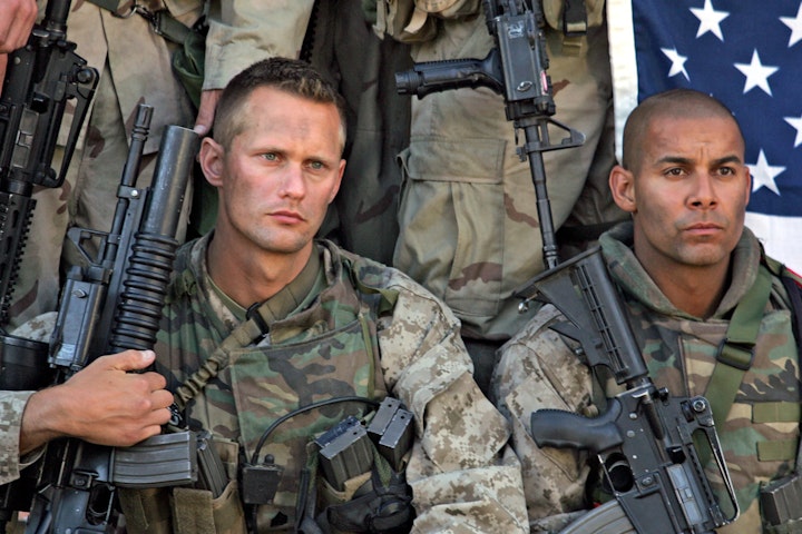 Generation Kill - HBO - Generation Kill
Cast included Alexander Skarsgård, James Ransone, Lee Tergesen, Jon Huertas, Stark Sands, Billy Lush, Jonah Lotan, Wilson Bethel, Marc Menchaca