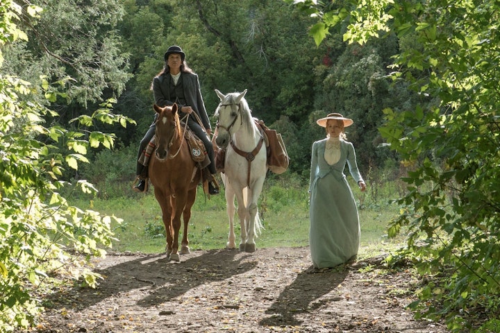 Woman Walks Ahead - Woman Walks Ahead Still
Starring: Jessica Chastain, Michael Greyeyes, Chaske Spencer, Sam Rockwell