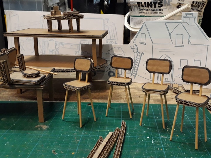 To house our 'paper people' we rebuilt parts of Sky's campuses entirely out of paper