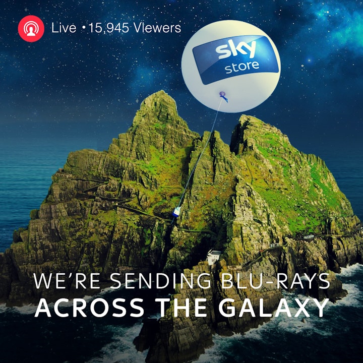 Accross the Galaxy - Weather Balloon Social Stunt