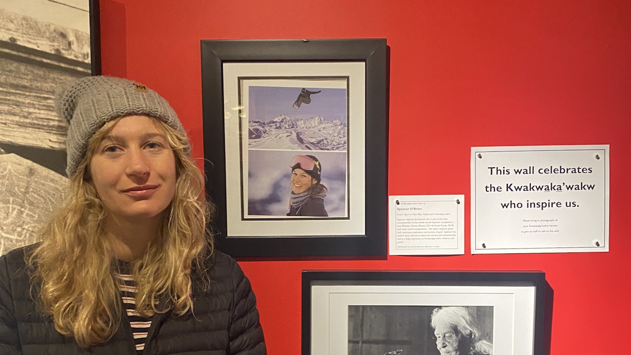 Precious Leader Woman - FEATURE DOCUMENTARY - Cassie travelled to Alert Bay in 2018 as a drone pilot for the Sea Shepherd Conservation Society. She came across this photograph of Spencer in the U'mista Cultural Center. Recognizing Spencer from her success as an athlete and new in Canada, Cassie reached out for a coffee, Precious Leader Woman the film had it's World Premier at the Banff Mountain Film Festival 2021.