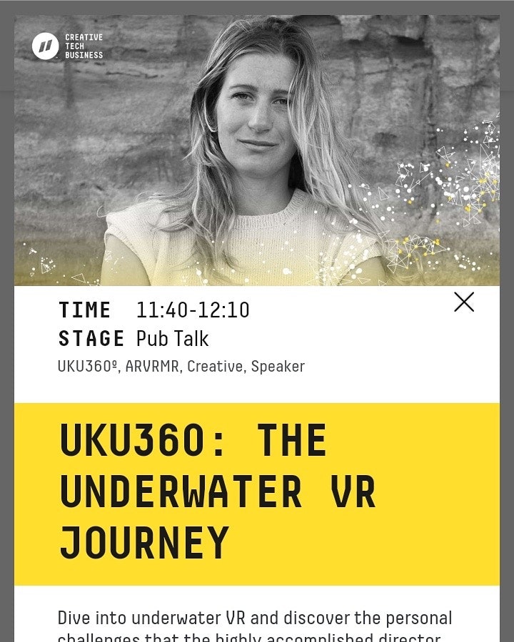 Speaking on Underwater VR